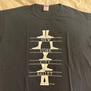 Edward Gorey New York City Ballet black T-shirt